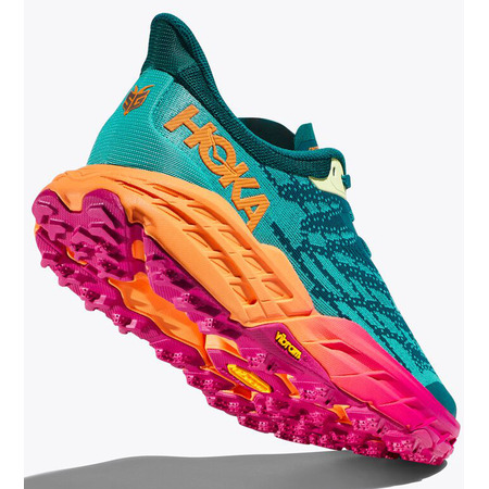 Chaussure Hoka Speedgoat 5 Aigue-marine/Fuchsia