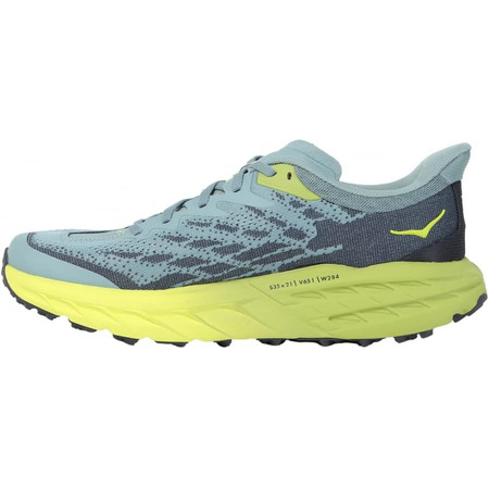 Chaussure Hoka Speedgoat 5 Gris/Lime