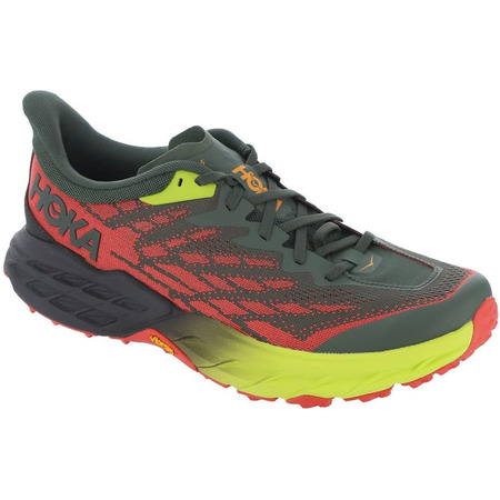 Chaussure Hoka Speedgoat 5 Gris/Rouge