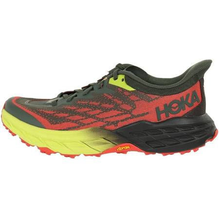 Chaussure Hoka Speedgoat 5 Gris/Rouge
