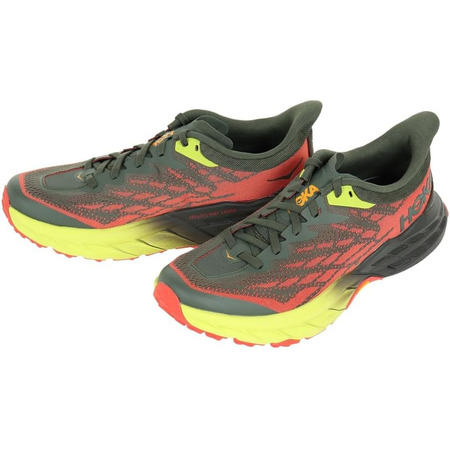 Chaussure Hoka Speedgoat 5 Gris/Rouge