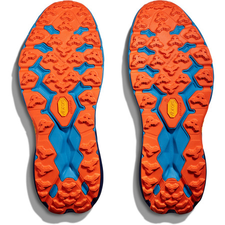 Chaussures Hoka Speedgoat 5 vert citron/bleu marine