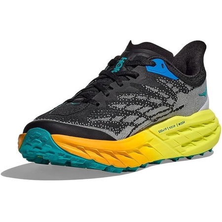 Chaussure Hoka Speedgoat 5 Nonir/Gris/Vert