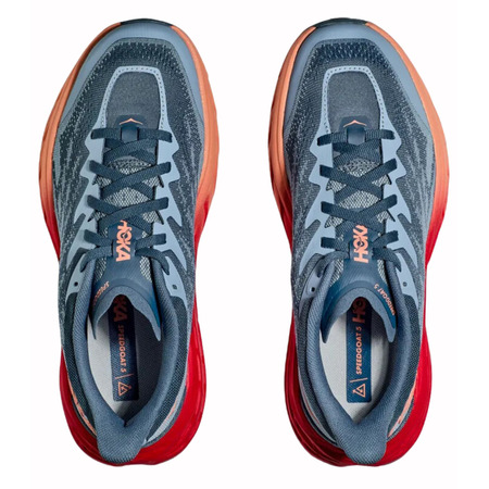 Chaussure Hoka Speedgoat 5 W Gris Acier/Corail