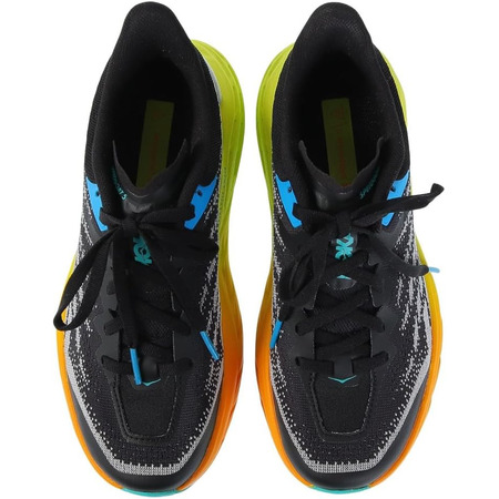Chaussure Hoka Speedgoat 5 W Nonir/Jaune/Orange