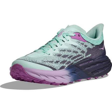 Chaussure Hoka Speedgoat 5 W Turquoise/Mauve