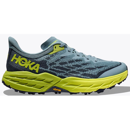 Chaussure Hoka Speedgoat 5 Large Bleu/Lime
