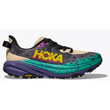 Chaussure Hoka Speedgoat 6 Gris/Vert/Violet