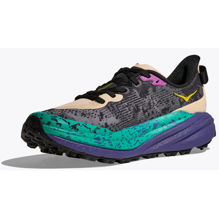 Chaussure Hoka Speedgoat 6 Gris/Vert/Violet