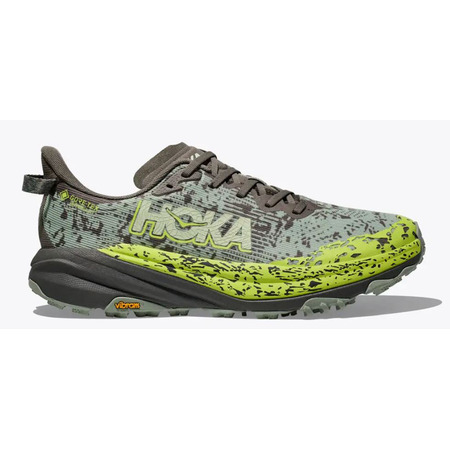 Chaussure Hoka Speedgoat 6 GTX Gris/Vert