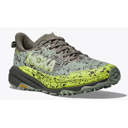 Chaussure Hoka Speedgoat 6 GTX Gris/Vert