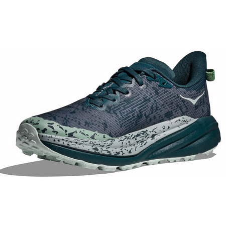 Chaussure Hoka Speedgoat 6 GTX Gris/Vert Mer
