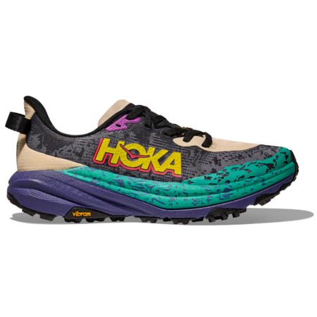 Baskets Hoka Speedgoat 6 W Gris/Vert/Violet