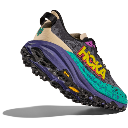 Baskets Hoka Speedgoat 6 W Gris/Vert/Violet
