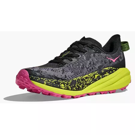 Chaussures Hoka Speedgoat 6 W Noir/Néon