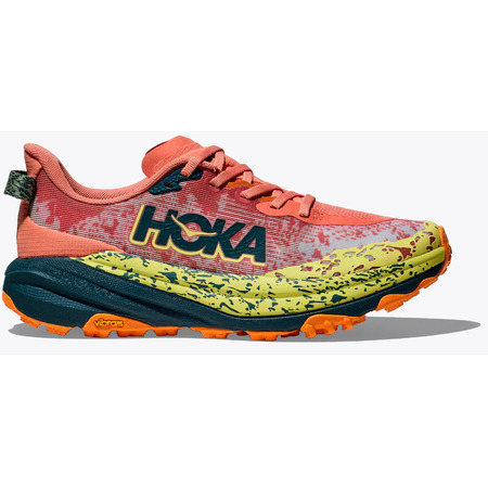 Baskets Hoka Speedgoat 6 W Saumon/Jaune