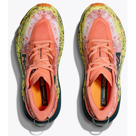 Baskets Hoka Speedgoat 6 W Saumon/Jaune