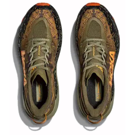 Chaussure Hoka Speedgoat 6 Wide Olive/Orange