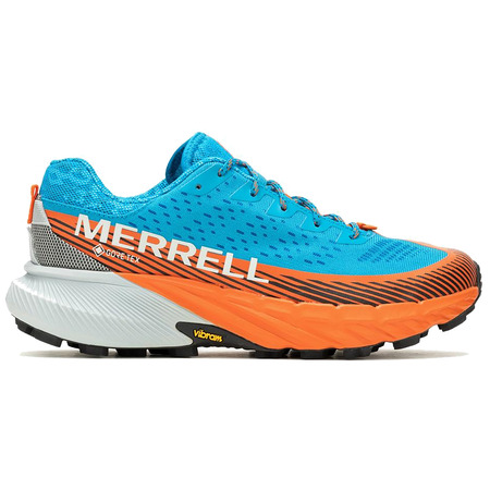Chaussure Merrell Agility Peak 5 GTX Bleu/Orange