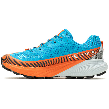 Chaussure Merrell Agility Peak 5 GTX Bleu/Orange