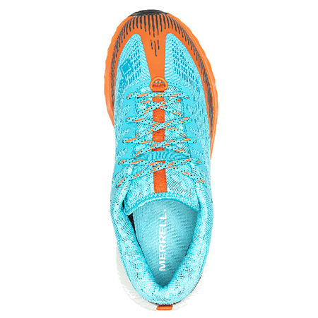 Chaussure Merrell Agility Peak 5 GTX W Bleu/Orange