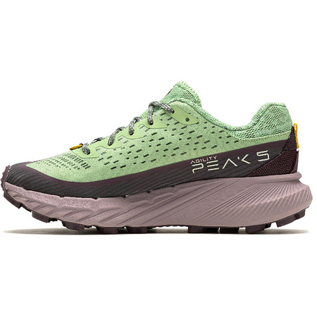 Chaussures Merrell Agility Peak 5 W Vert/Grenat