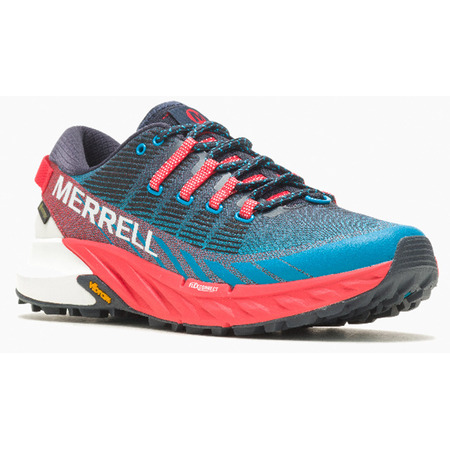 Chaussure Merrell Agitily Peak 4 GTX Bleu/Rouge