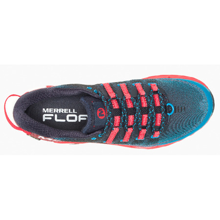 Chaussure Merrell Agitily Peak 4 GTX Bleu/Rouge