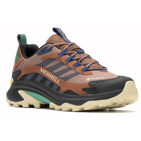 Chaussure Merrell Moab Speed 2 GTX Marron/Noir/Bleu