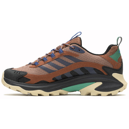 Chaussure Merrell Moab Speed 2 GTX Marron/Noir/Bleu