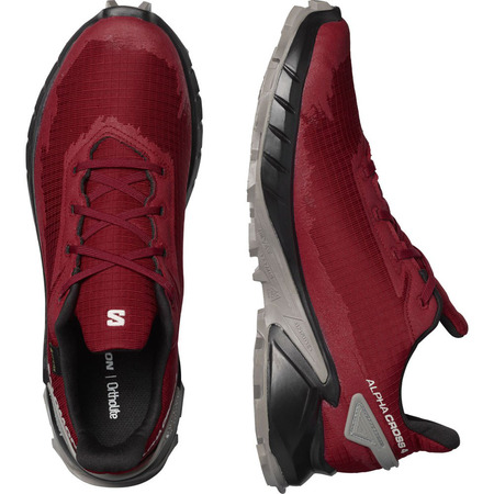 Chaussure Salomon Alphacross 4 GTX Rouge