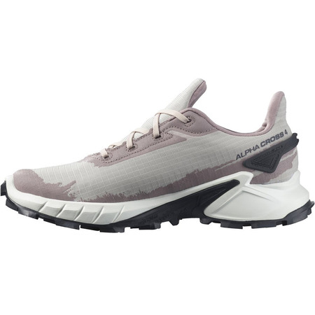 Chaussures Salomon Alphacross 4 GTX W Rose/Gris