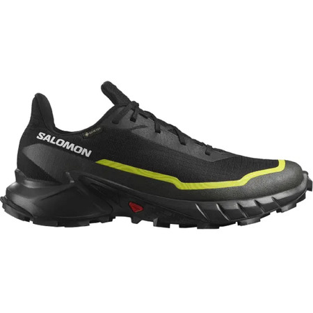 Chaussure Salomon Alphacross 5 GTX Noir/Lime
