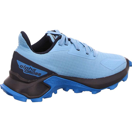 Chaussure Salomon Alphacross Blast CSWP Bleu ciel