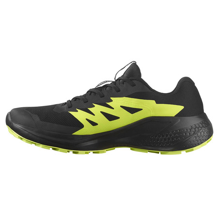 Chaussure de course Salomon Alphaglide GTX Noir/Vert citron