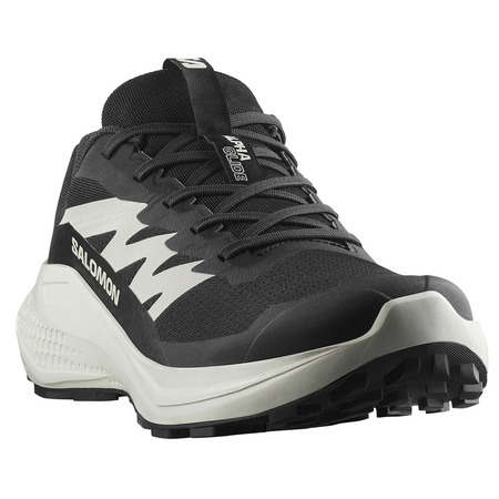 Chaussure de course Salomon Alphaglide Nonir/Blanc