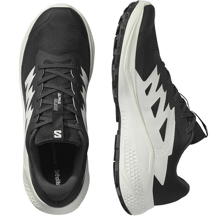 Chaussure de course Salomon Alphaglide Nonir/Blanc