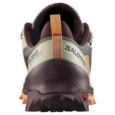 Chaussures Salomon Cross Over 2 GTX W Beige/Grenat/Saumon