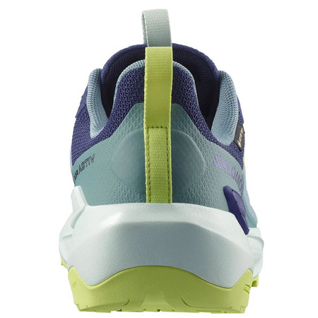 Chaussure de course Salomon Elixir Activ GTX Bleu/Vert citron