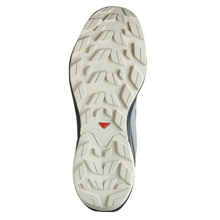 Chaussure de course Salomon Elixir Activ GTX Gris/Vert d&#39;eau