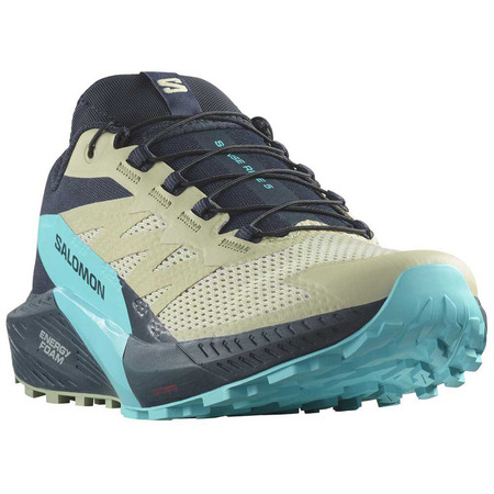 Chaussure Salomon Sense Ride 5 Bleu/Beige