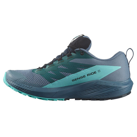 Chaussure Salomon Sense Ride 5 GTX Aquamarine