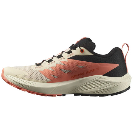 Chaussures de course Salomon Sense Ride W Beige/Corail