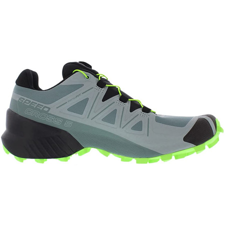 Baskets Salomon Speedcross 5 Gris / Nonir / Citron Vert