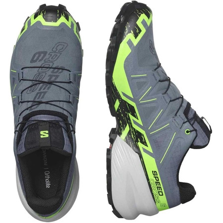 Chaussure Salomon Speedcross 6 GTX Gris/Lime