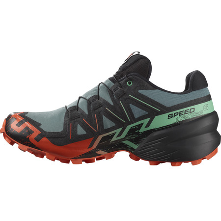 Chaussure Salomon Speedcross 6 GTX Gris/Noir/Orange