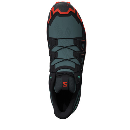 Chaussure Salomon Speedcross 6 GTX Gris/Noir/Orange