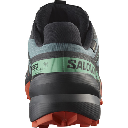 Chaussure Salomon Speedcross 6 GTX Gris/Noir/Orange