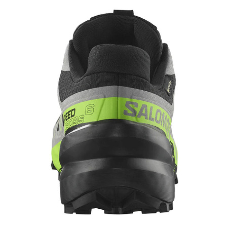 Chaussure de course Salomon Speedcross 6 GTX Gris/Noir/Vert