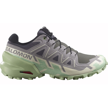 Chaussure Salomon Speedcross 6 W Gris/Vert